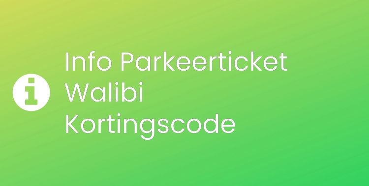 Parkeerticket Walibi Section Header Image