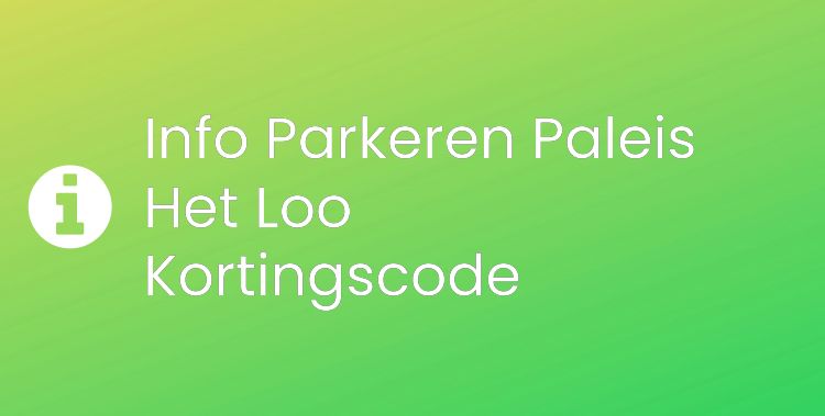 Parkeren Paleis Het Loo Section Header Image