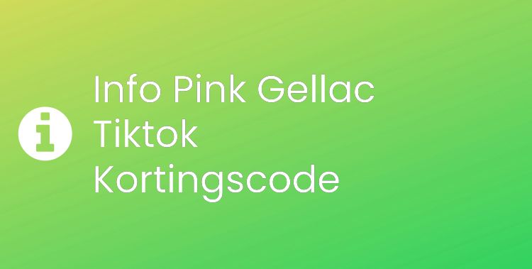 Pink Gellac Tiktok Section Header Image