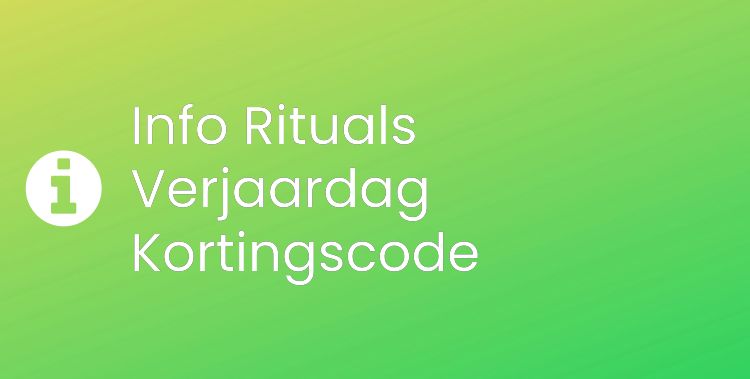 Rituals Verjaardag Section Header Image