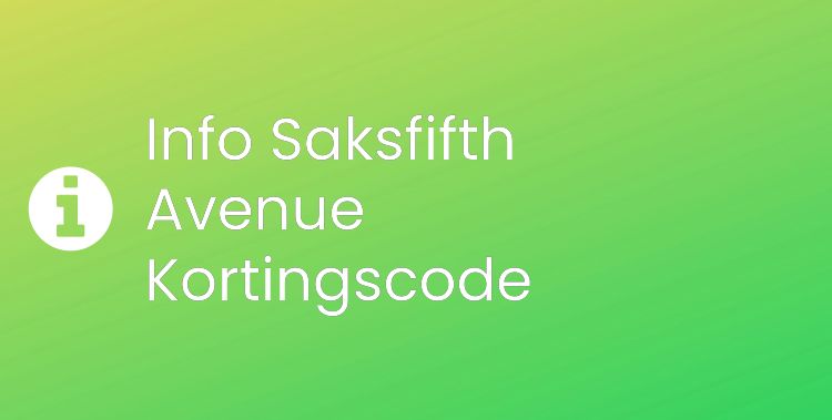 Saksfifth Avenue Section Header Image