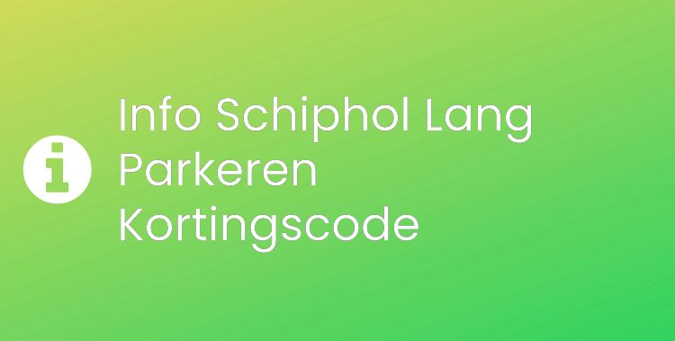 Schiphol Lang Parkeren Section Header Image