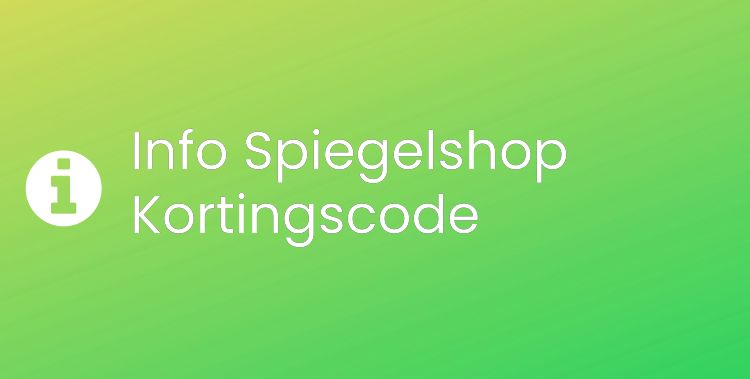 Spiegelshop Section Header Image