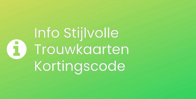 Stijlvolle Trouwkaarten Section Header Image
