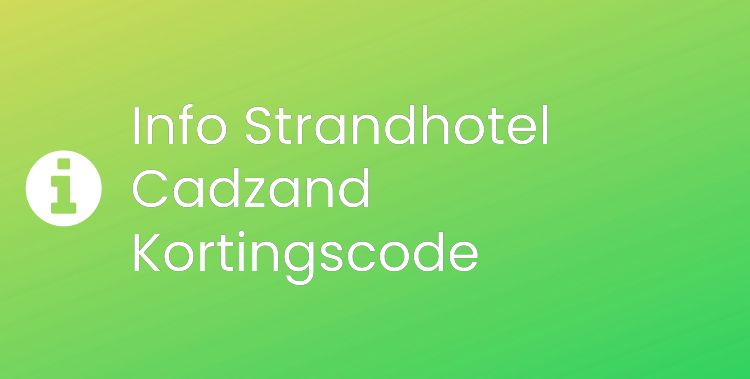 Strandhotel Cadzand Section Header Image