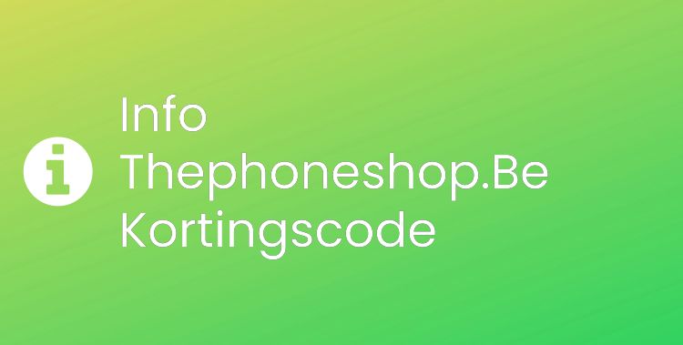 Thephoneshop.Be Section Header Image