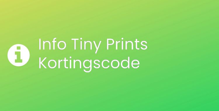 Tiny Prints Section Header Image