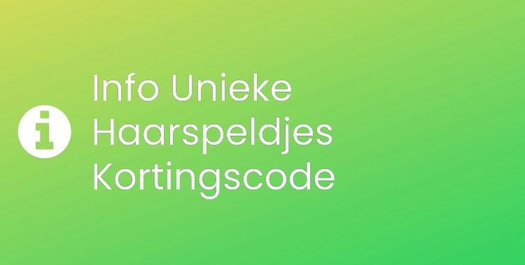 Unieke Haarspeldjes Section Header Image