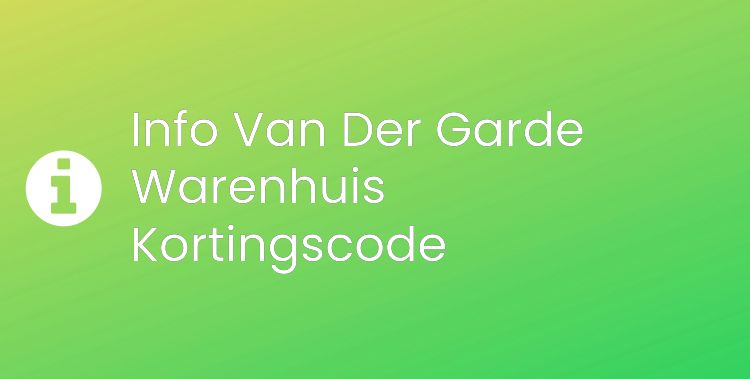 Van Der Garde Warenhuis Section Header Image