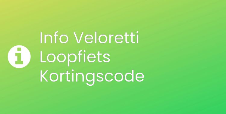 Veloretti Loopfiets Section Header Image