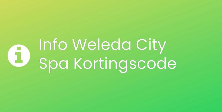 Weleda City Spa Section Header Image