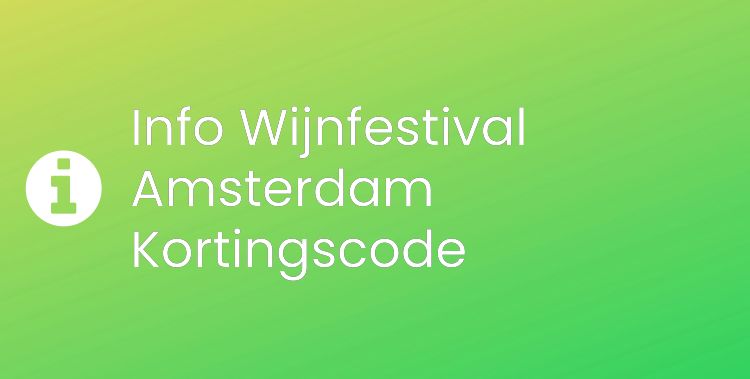 Wijnfestival Amsterdam Section Header Image