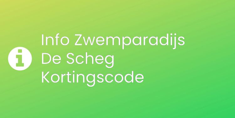 Zwemparadijs De Scheg Section Header Image